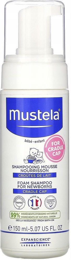 mustela szampon w piance wysusza