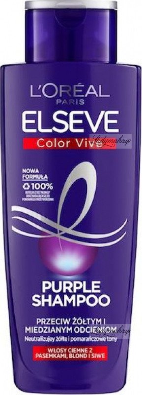 loreal elseve color vive purple szampon