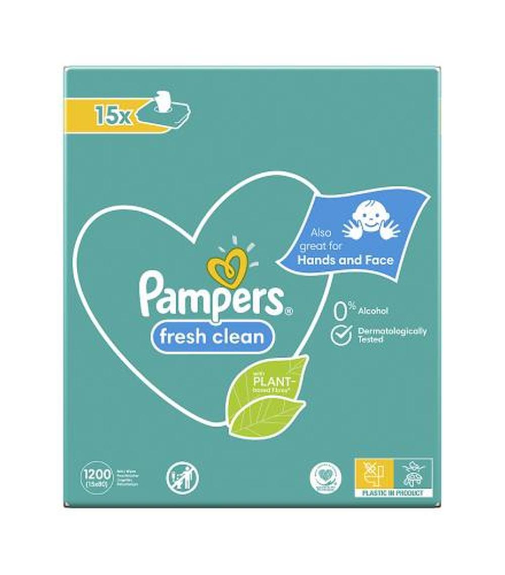 pampers natural clean skład