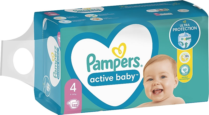 pieluch pampers 4 132 szt