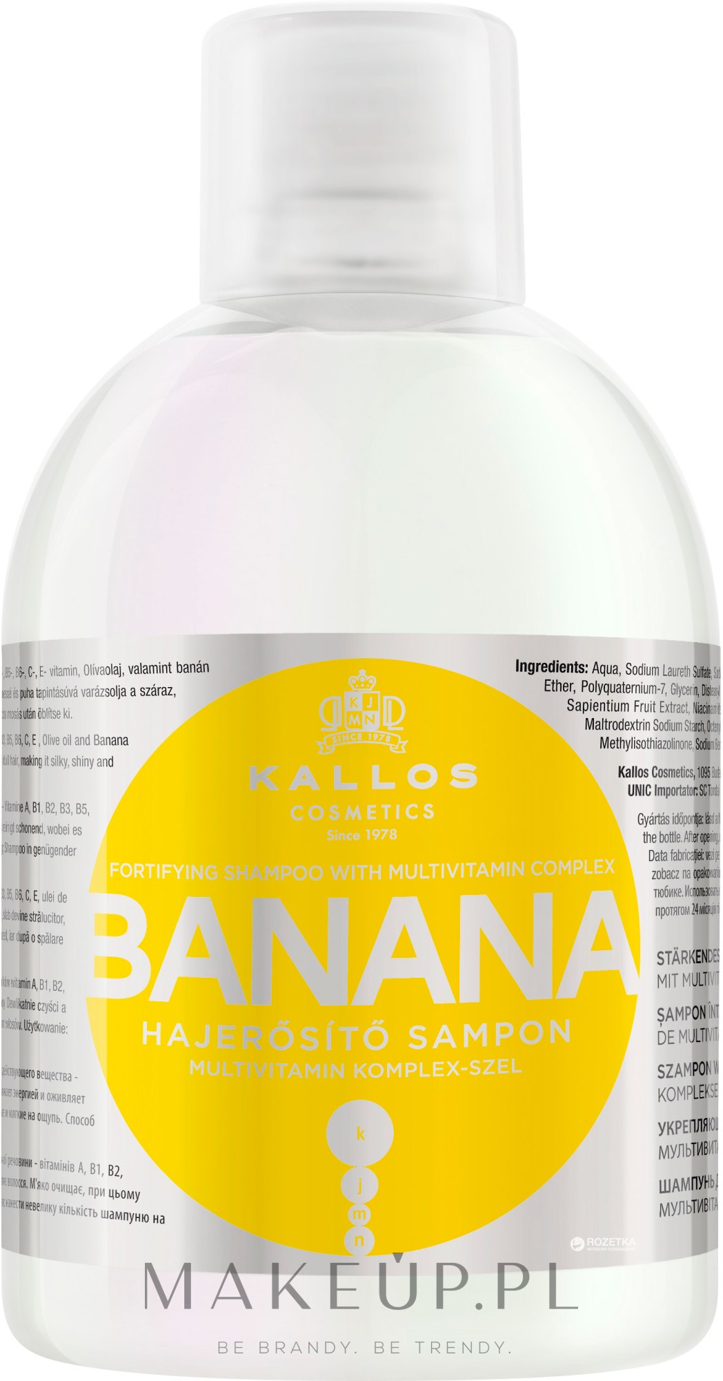 kalos banana szampon opinie