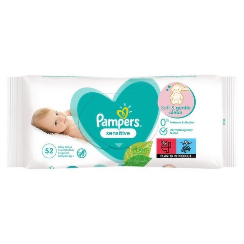 pampers sensitive 52