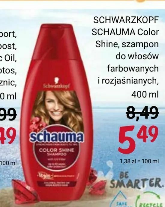 skład chemiczny schauma szampon rossmann