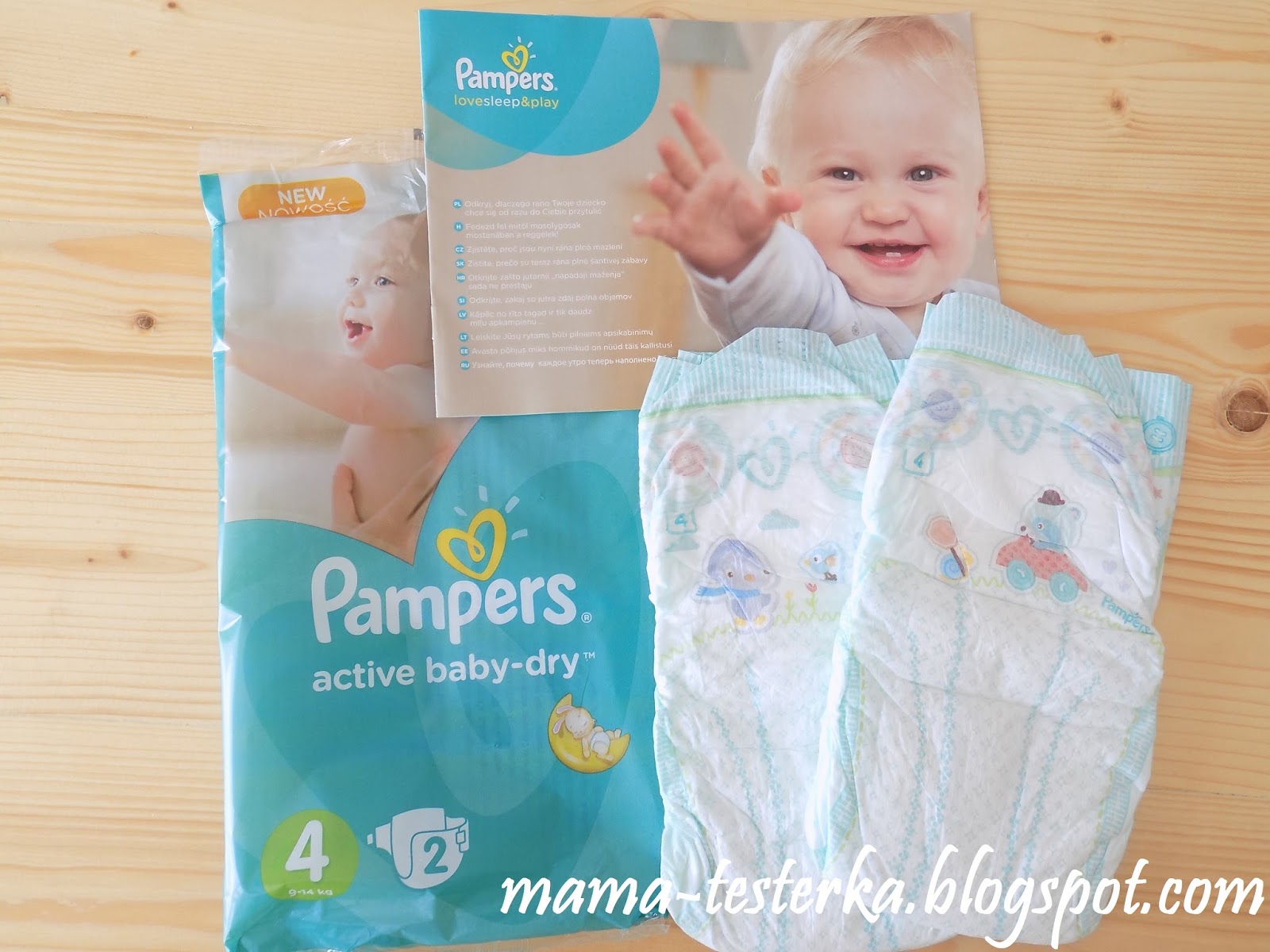 próbki pampers