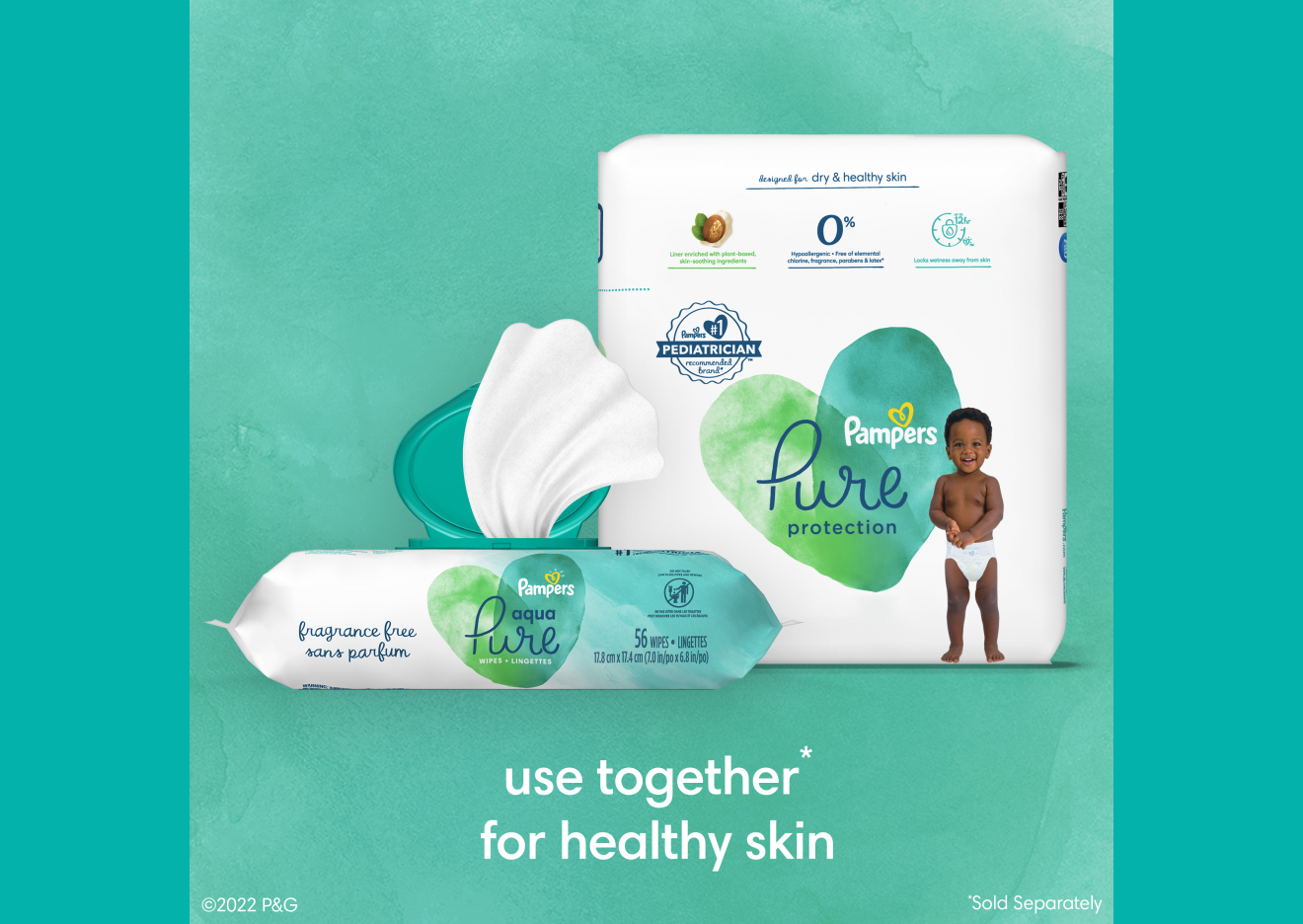 difference entre pampers pure protection et harmony