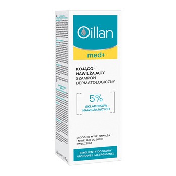 oillan med kojąco-nawilżający szampon dermatologiczny