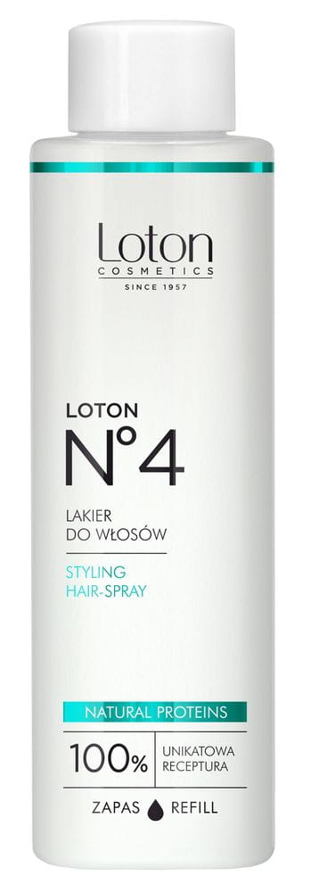 loton lakier do włosów