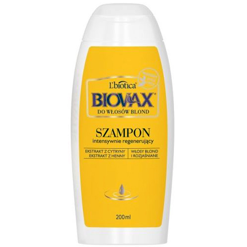 szampon biovax do włosów blond