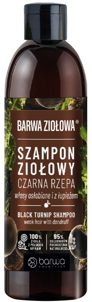 szampon dla włosów czarna rzepa