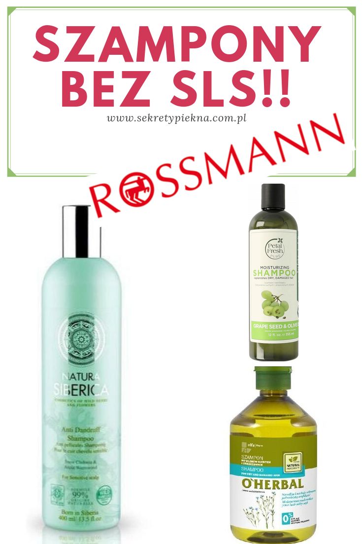 szampon do włosów bez sls i parabenów rossmann