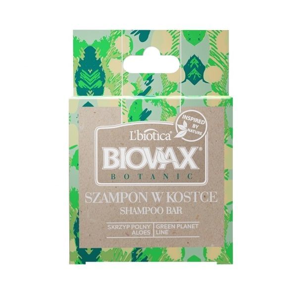 l biotica biovax szampon w kostce skrzyp polny i aloes