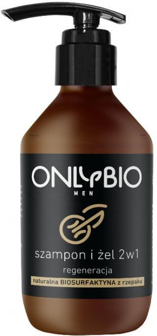 onlybio men szampon regeneracja 250 ml