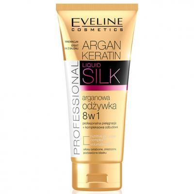 eveline argan & keratin arganowa odżywka do włosów 8w1