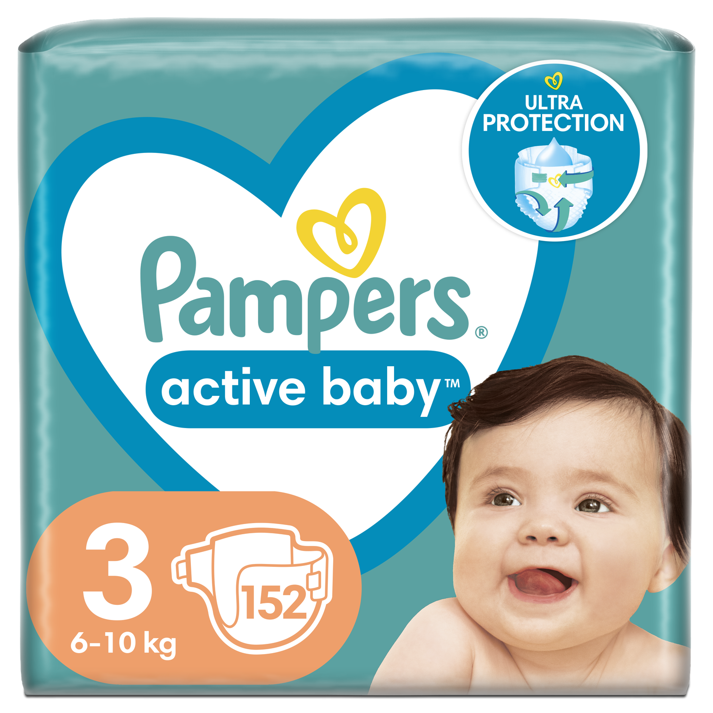 pampers active baby dry 3 208 szt ceneo