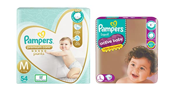 pampers active baby vs pampers premium care