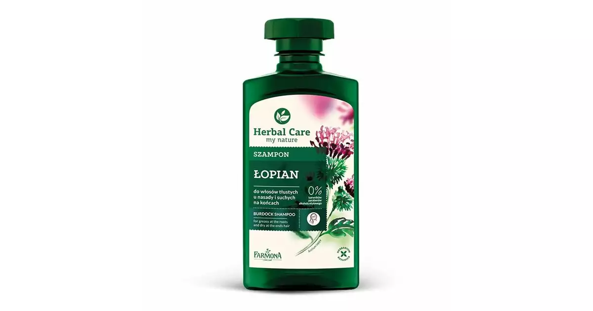 herbal care lopan szampon