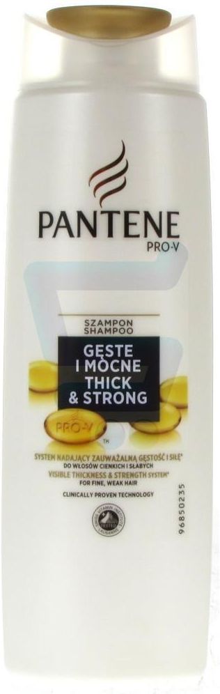 pantene pro v szampon do włosów gęste i mocne