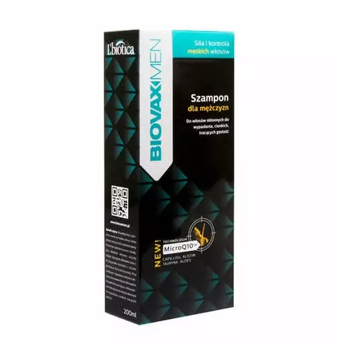 biovaxmen biovaxmen szampon dla mężczyzn 200 ml