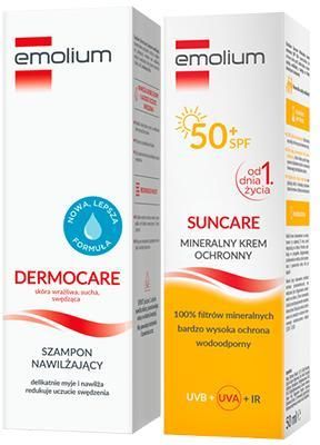 emolium dermocare szampon nawilżający 400ml ceneo