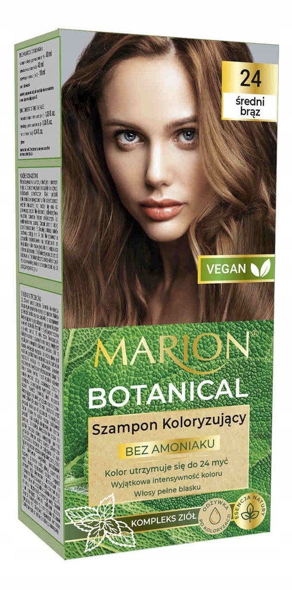 marion szampon koloryzujący czarny