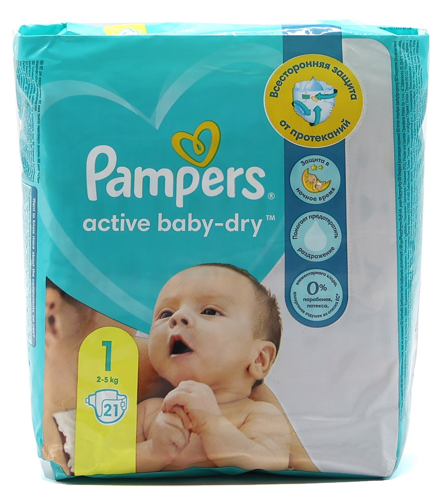 pampers new baby dry 1