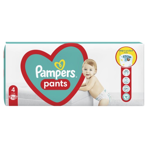 pieluchomajtki pampers 4 dziwne zapięcie z tylu