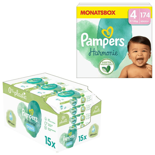 chusteczki pampers zestaw