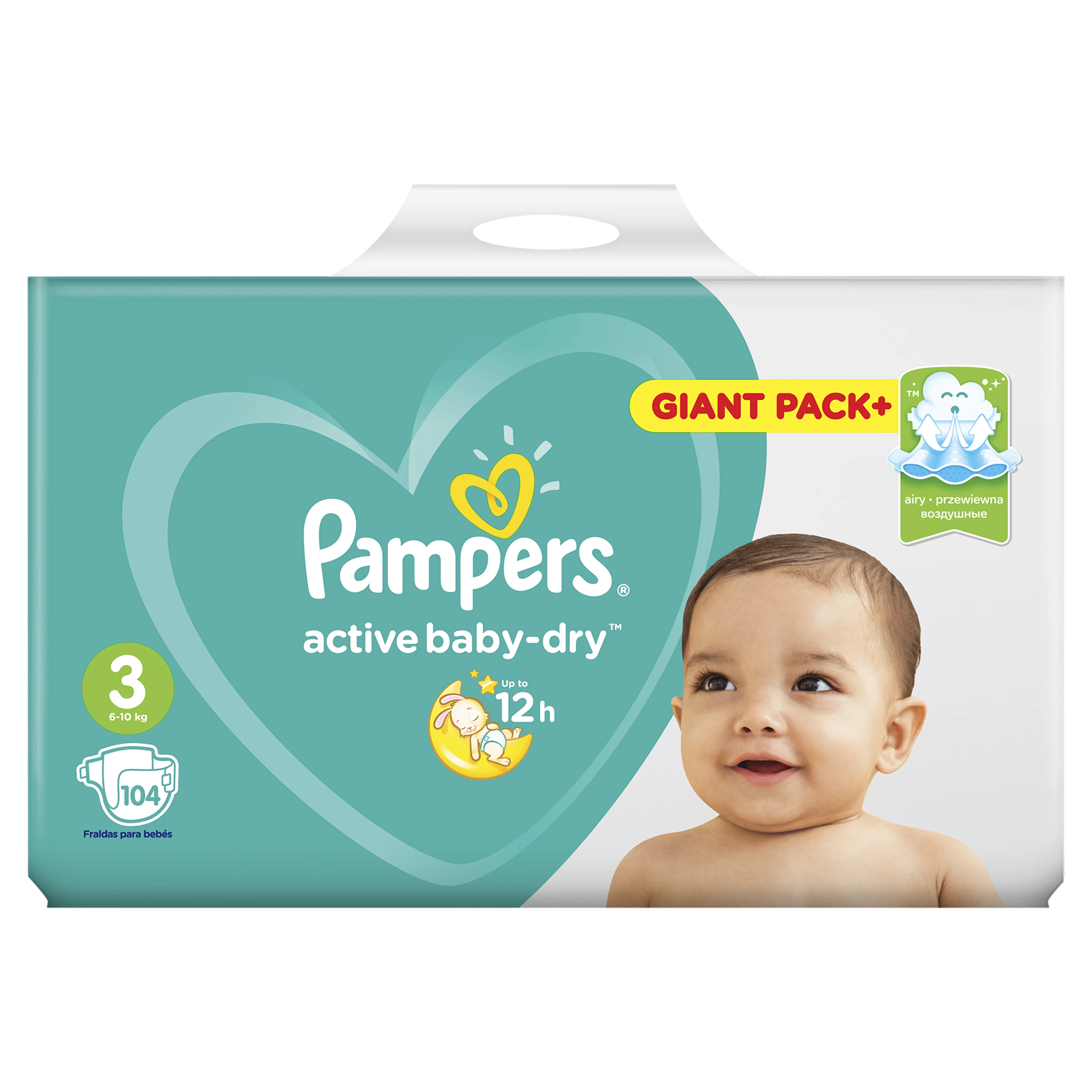 pampers 3 104 szt