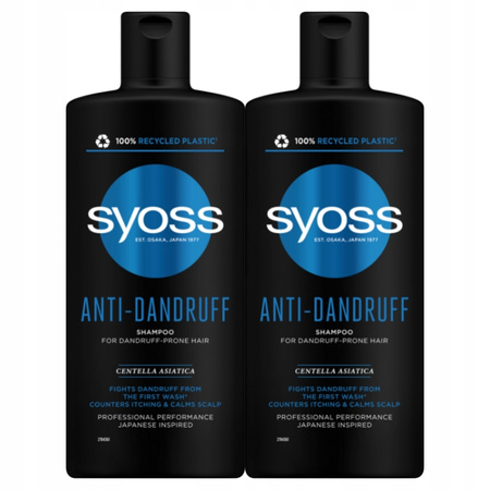 syoss szampon anti dandruff