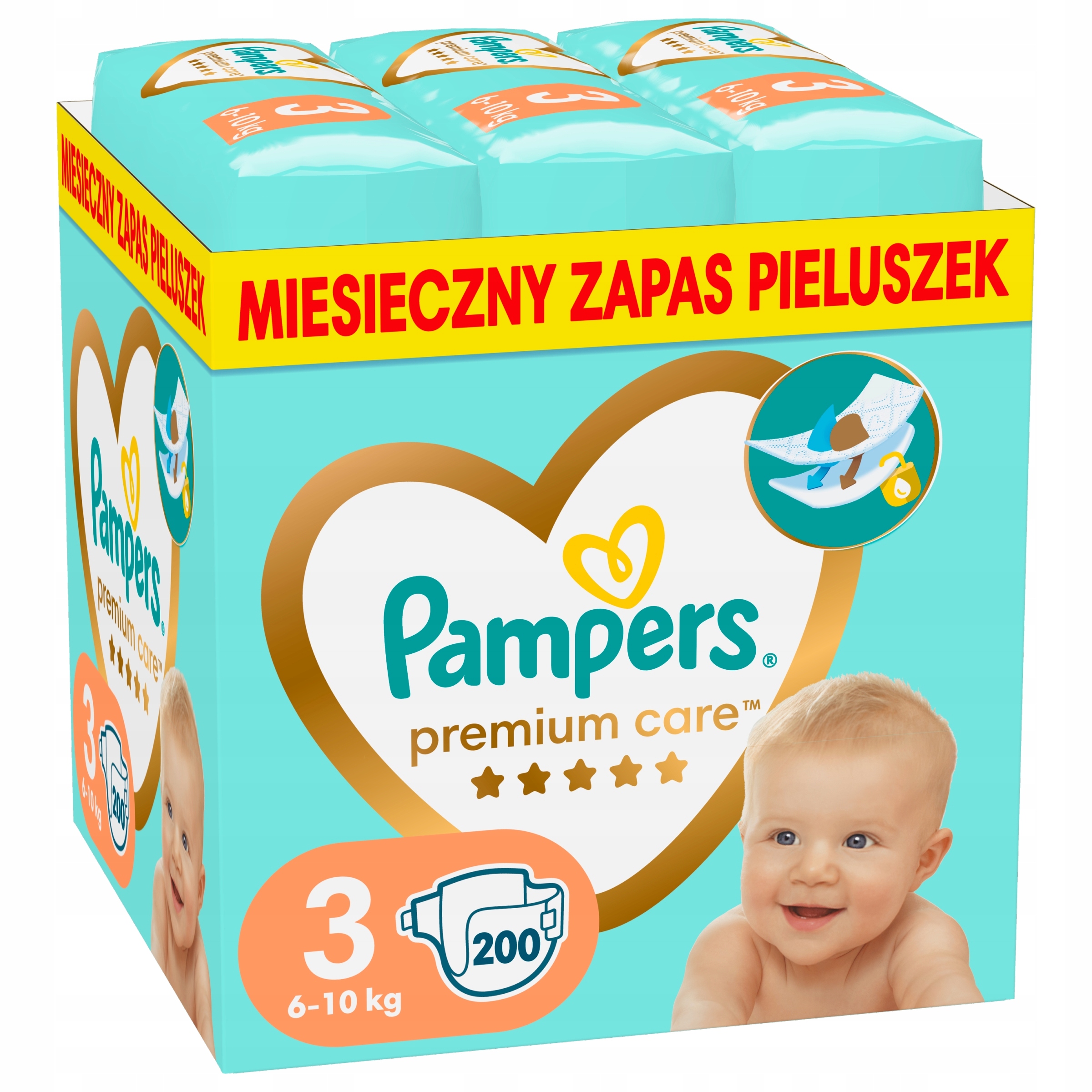 pieluchy pampers 3 allegro