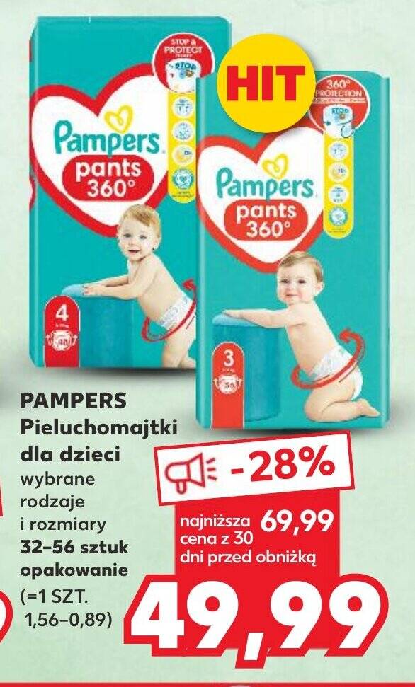 kaufland pieluchomajtki dla dzieci