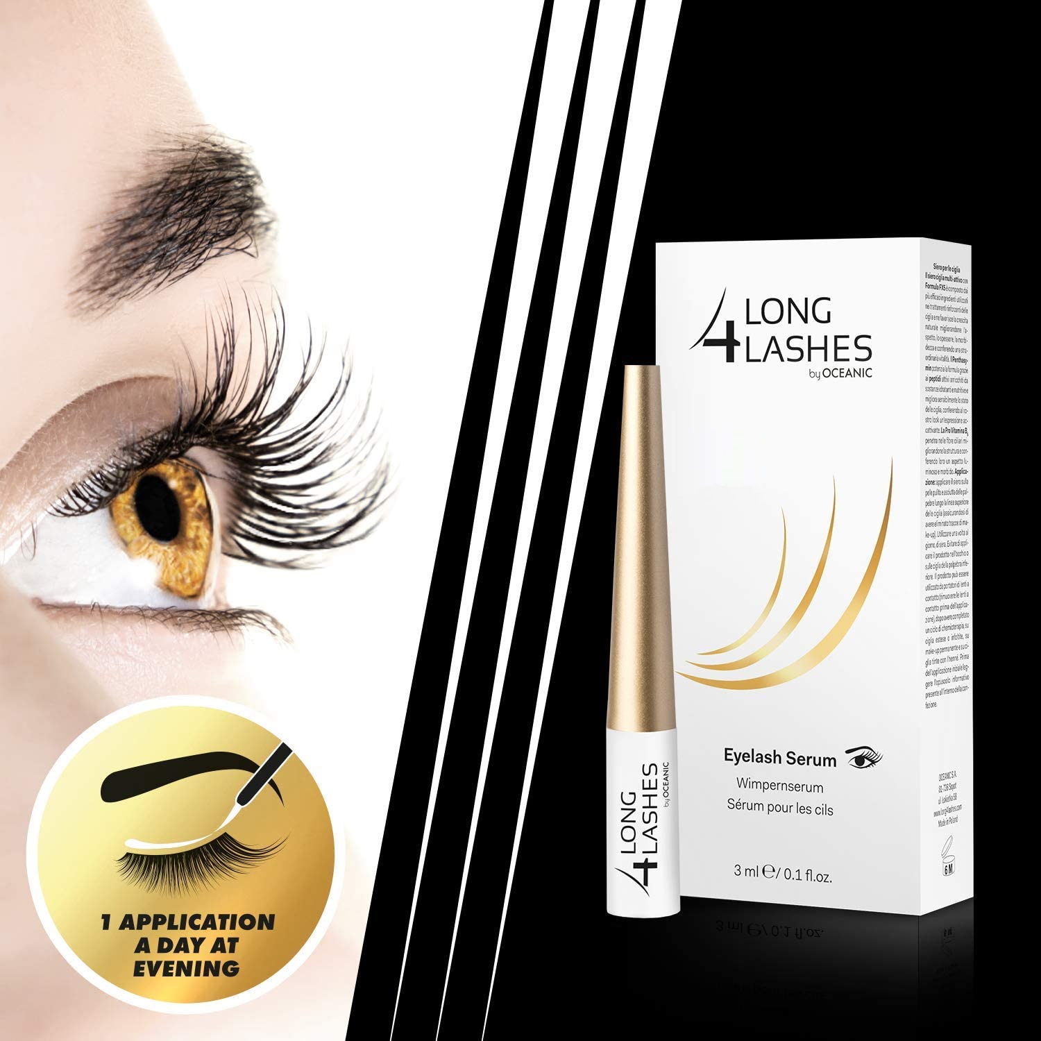 odżywka do włosów rzęs 4 long lashes