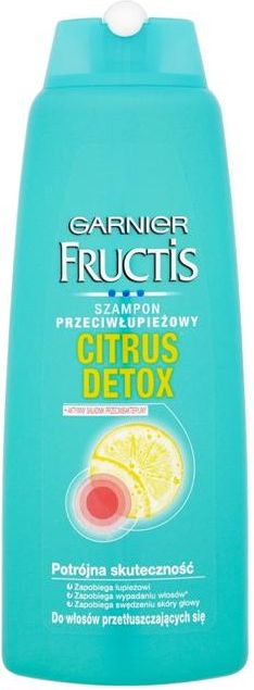 garnier fructis citrus detox szampon przeciwłupieżowy