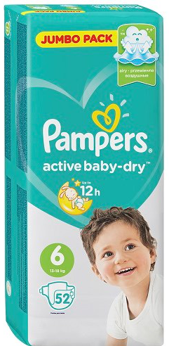 pampers activ naby dry