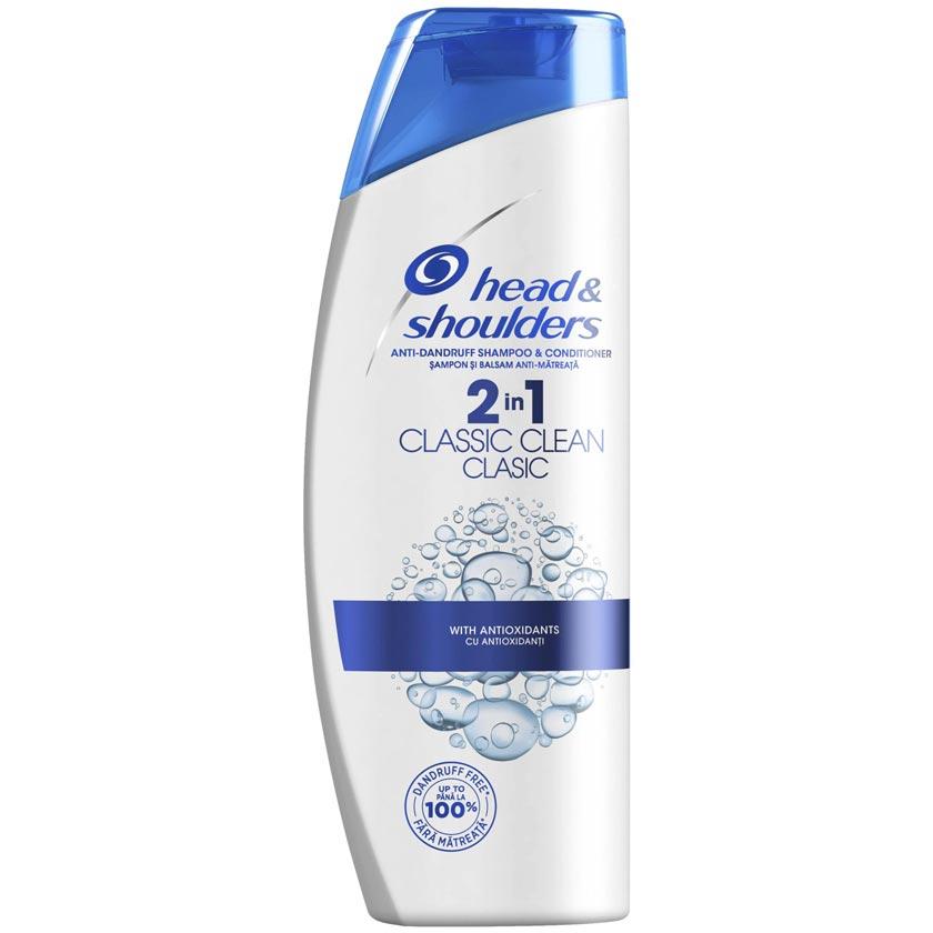 szampon head&shoulders i plyn do mycia naczyn na wlosy