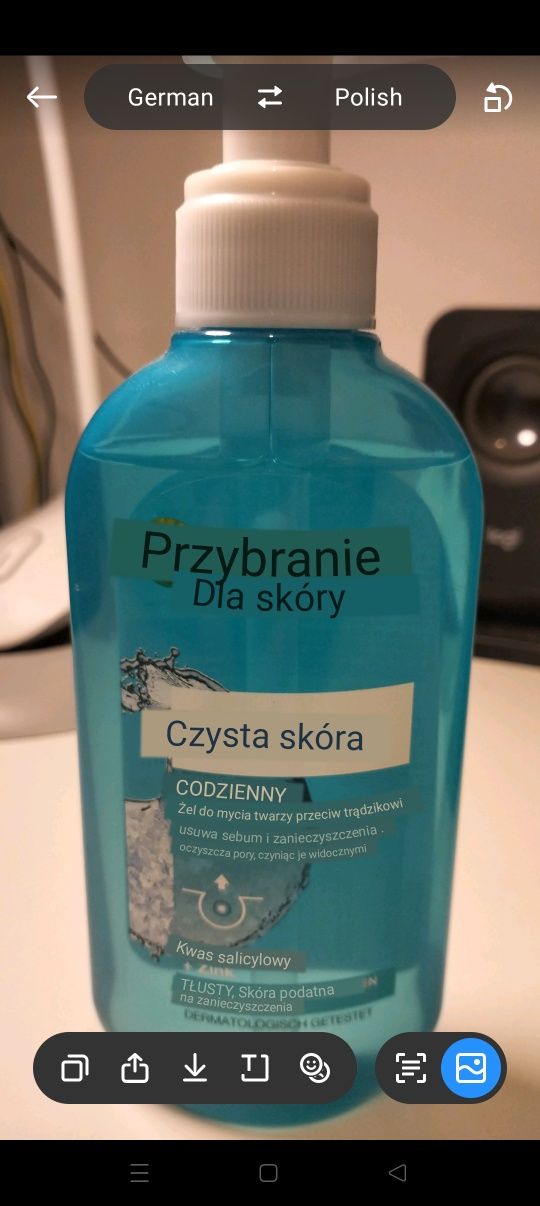 garnier płyn do mycia twarzy przeciw trądzikowi