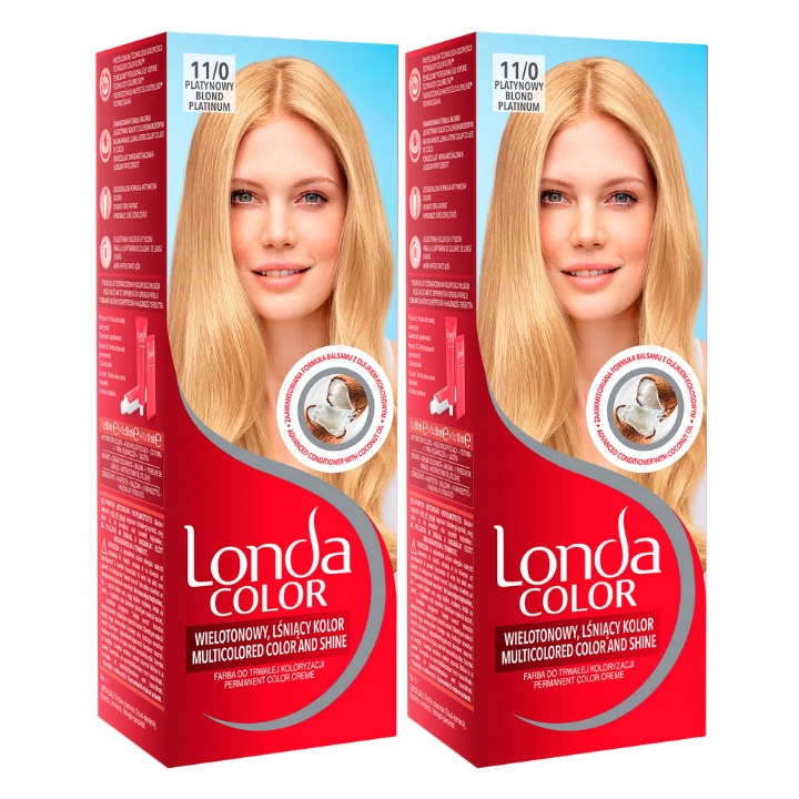 londa farba szampon kolory blond