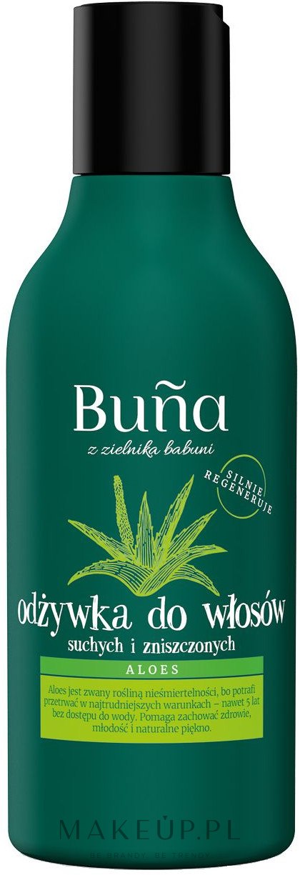 buna odżywka do włosów suchych aloes