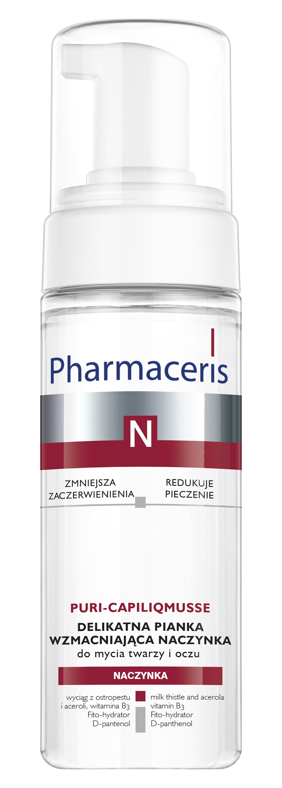 pharmaceris pianka do mycia twarzy wizaz