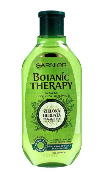 szampon botanic therapy zielona herbata