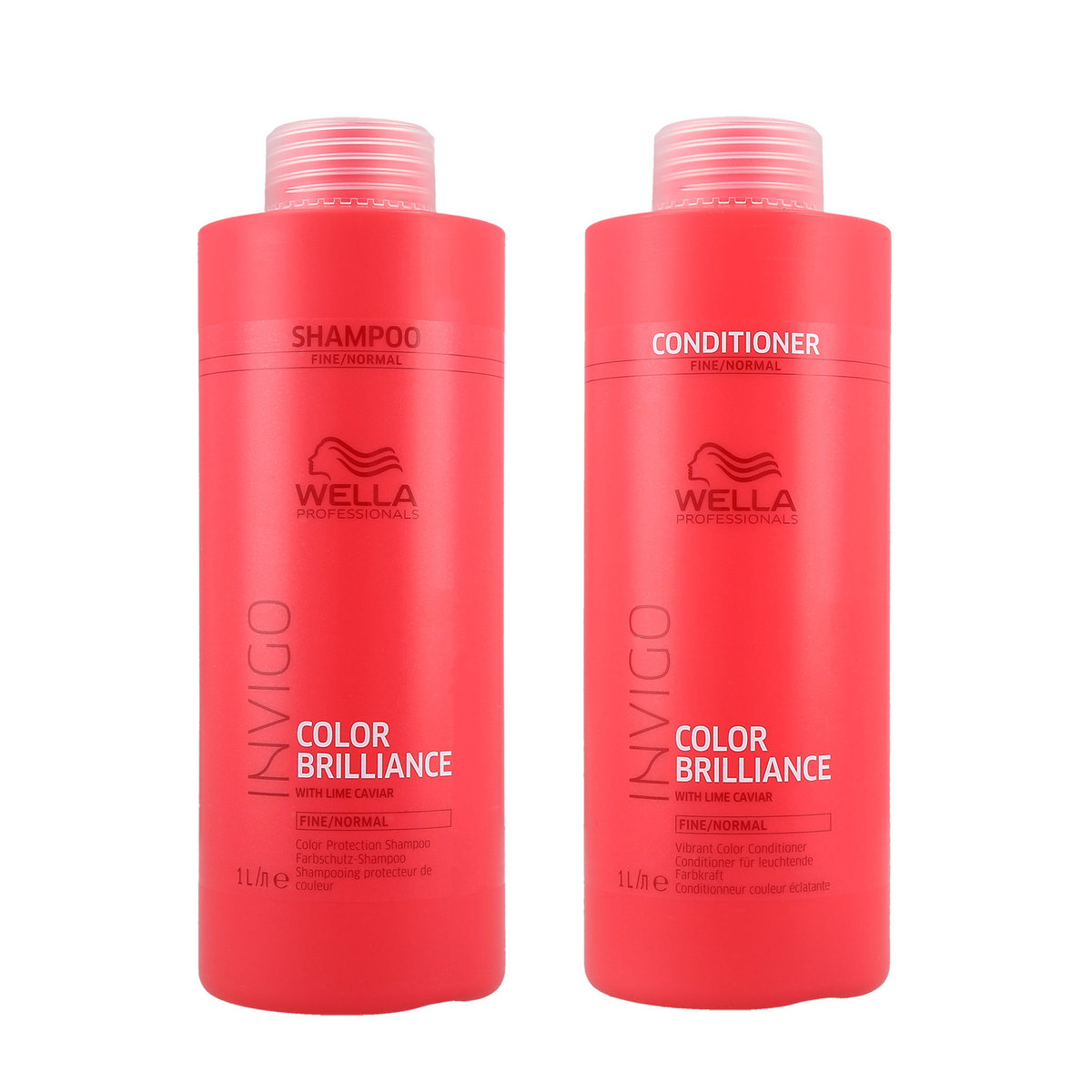 wella brilliance szampon do włosów farbowanych cienkich i normalnych 1000ml