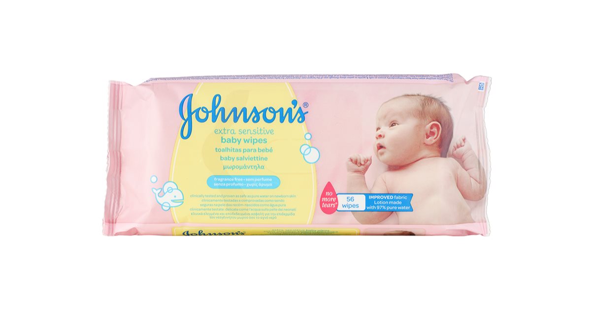 johnsons baby diapering nawilżane chusteczki