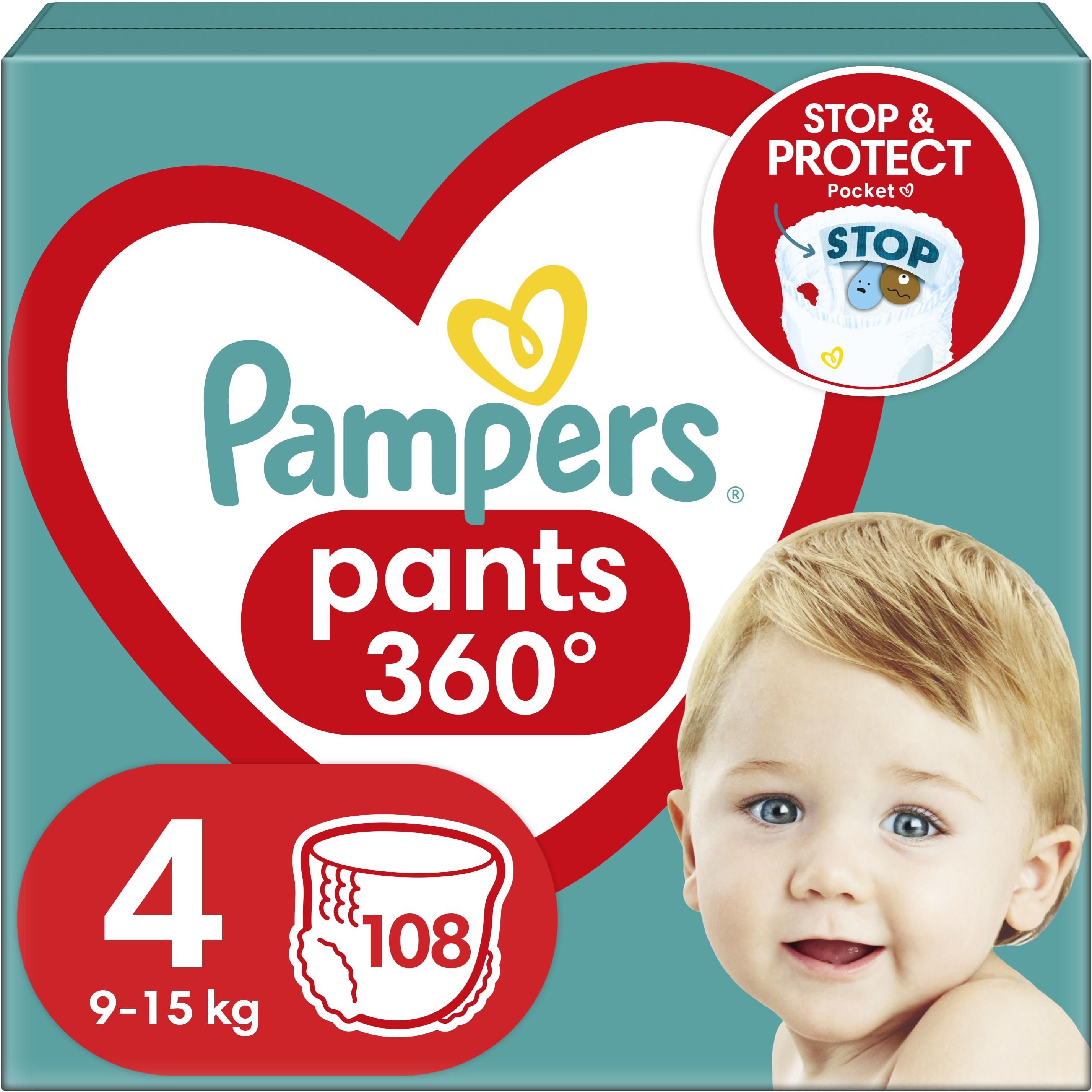 pieluchomajtki pampers mega box 4+