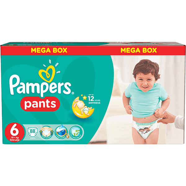 pampers pants 6 extra large 88