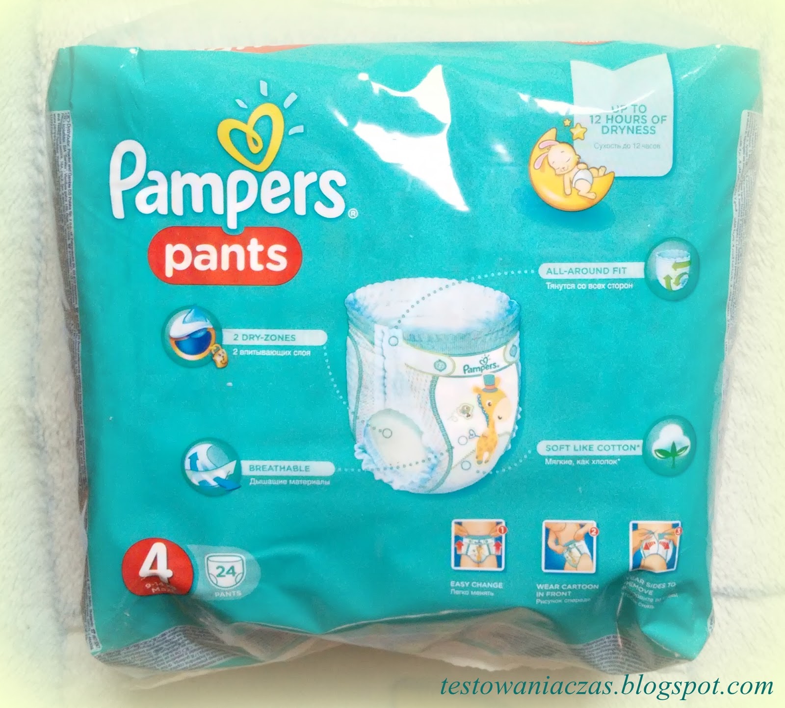 wyprany pampers