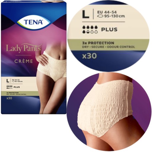 tena lady pants plus large pieluchy