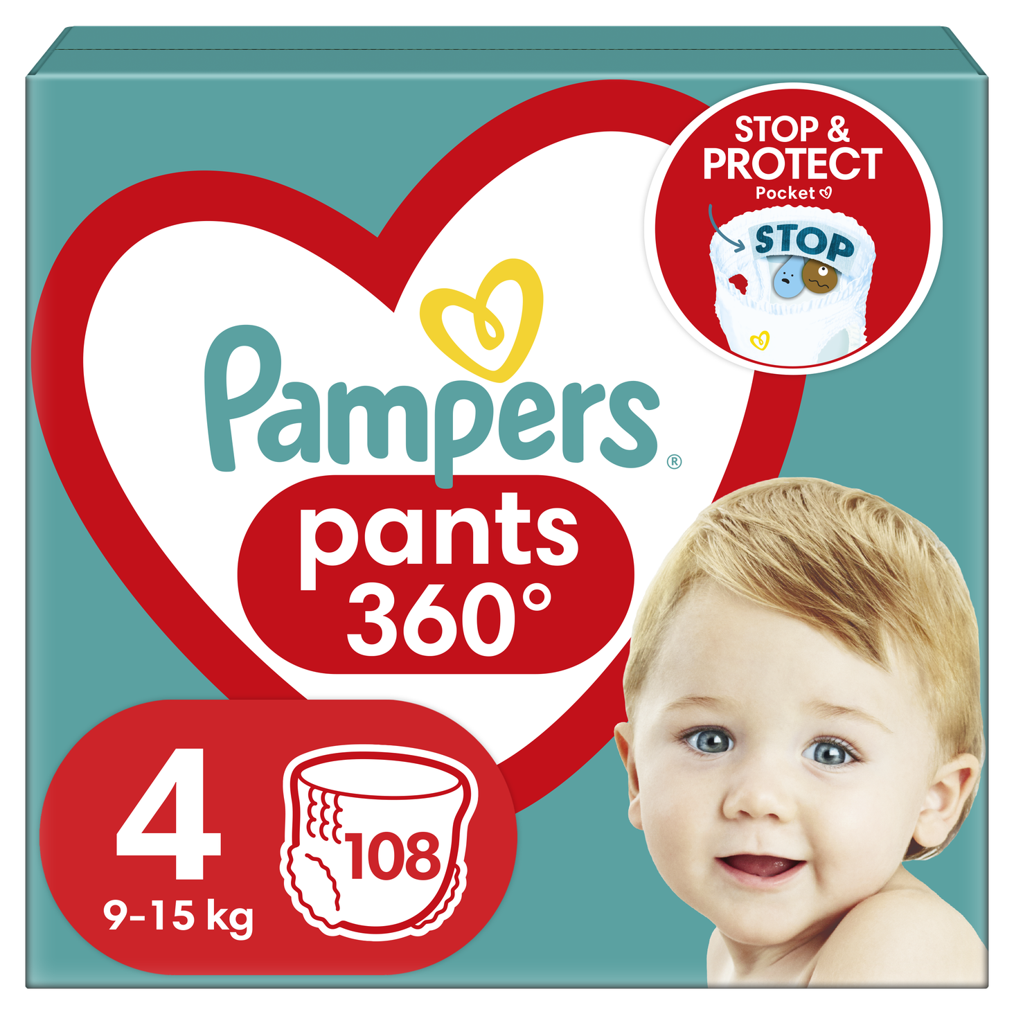 pampers pants mega box pieluchomajtki rozmiar 4