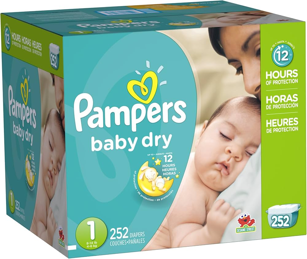 pampers economy pack size 1