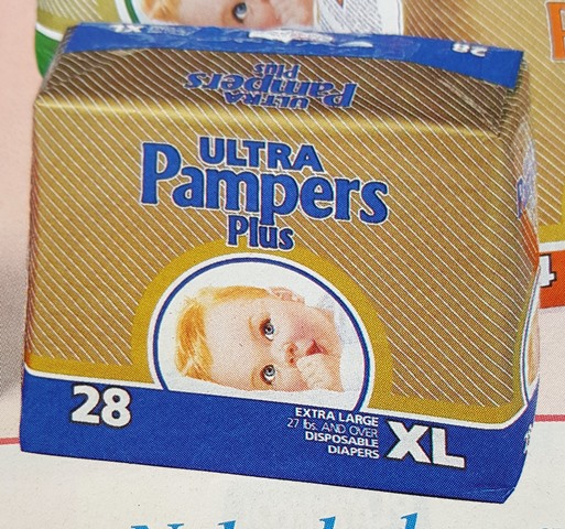 pampers extra large plus