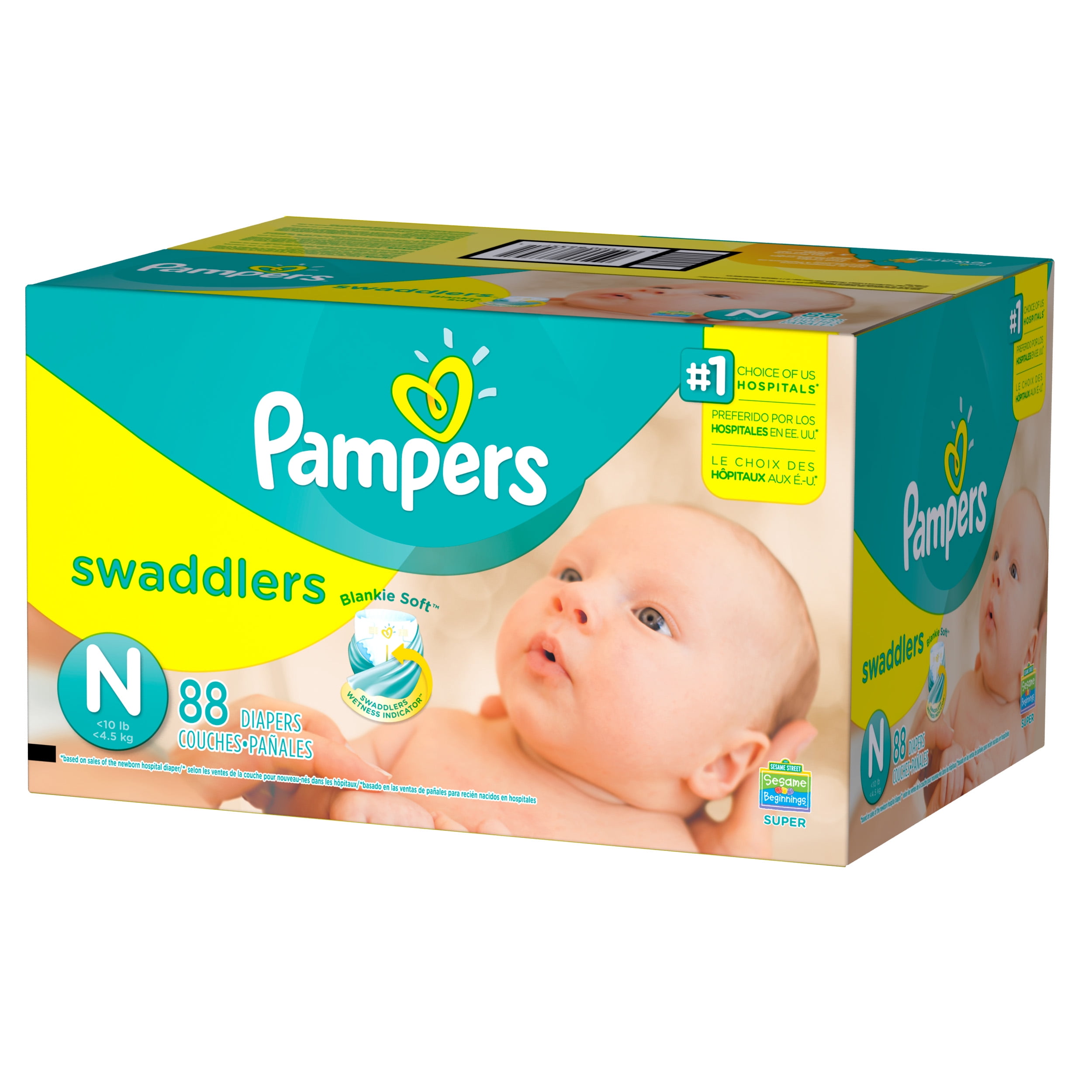 pampers newborn baby 1 88 szt